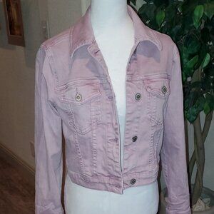 Hollister Lavender Jean Jacket